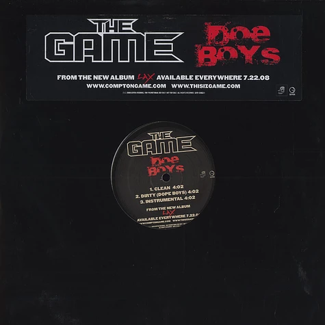 The Game - Doe boys (dope boys)