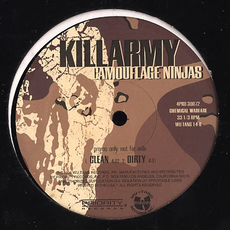 Killarmy - Camouflage ninjas