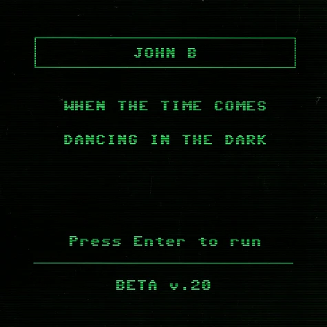 John B - When the time comes