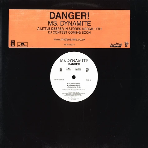 Ms.Dynamite - Danger!