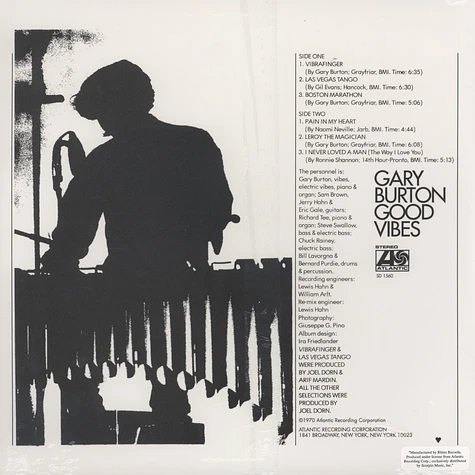 Gary Burton - Good vibes