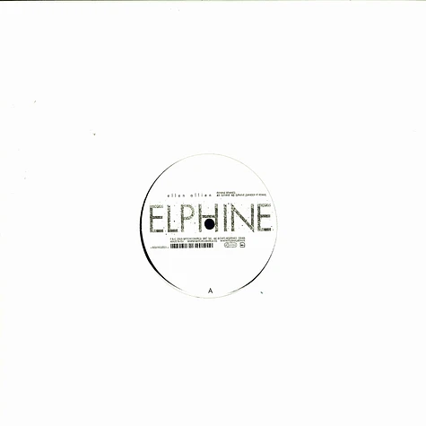 Ellen Allien - Elphine remixes