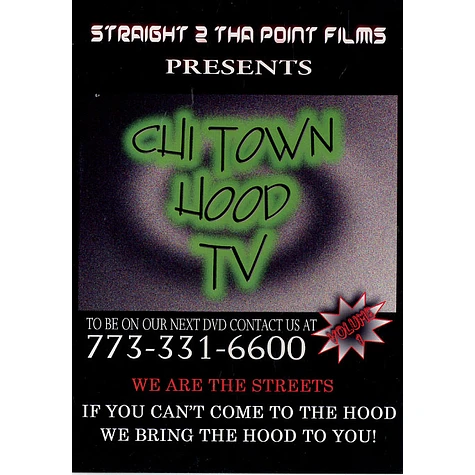 Straight 2 Tha Point Films - Chi town hood tv