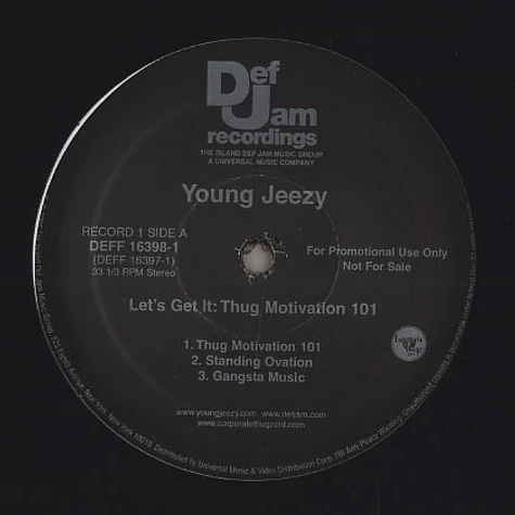 Young Jeezy - Let's get it: thug motivation 101