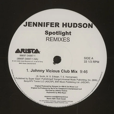 Jennifer Hudson - Spotlight remixes