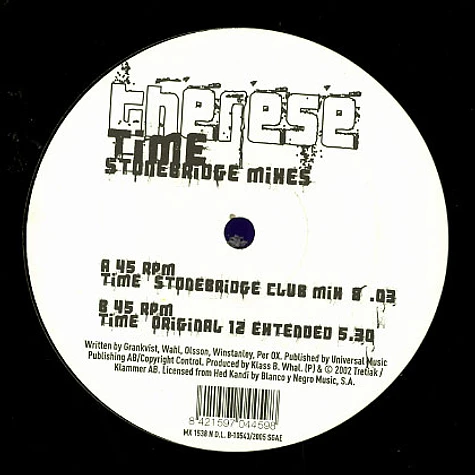 Therese - Time Stonebridge remix