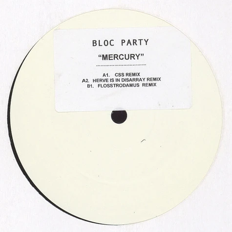 Bloc Party - Mercury remixes