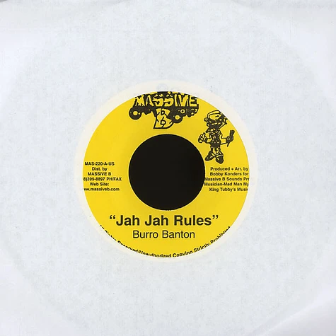 Burro Banton - Jah jah rules