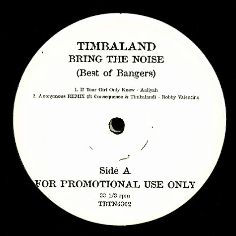 Timbaland - Bring the noise (best of bangers)