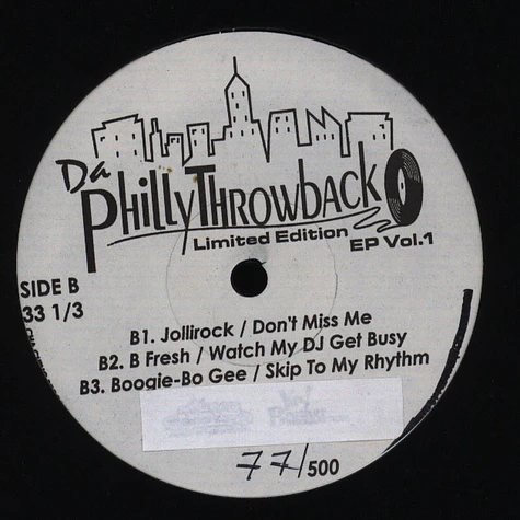 Da Philly Throwback - Volume 1