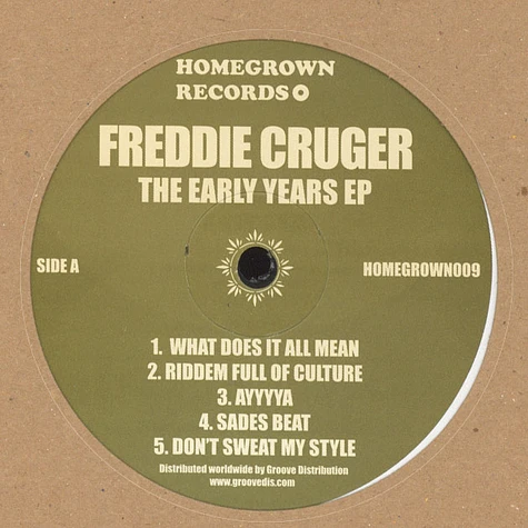 Freddie Cruger AKA Red Astaire - The early years EP