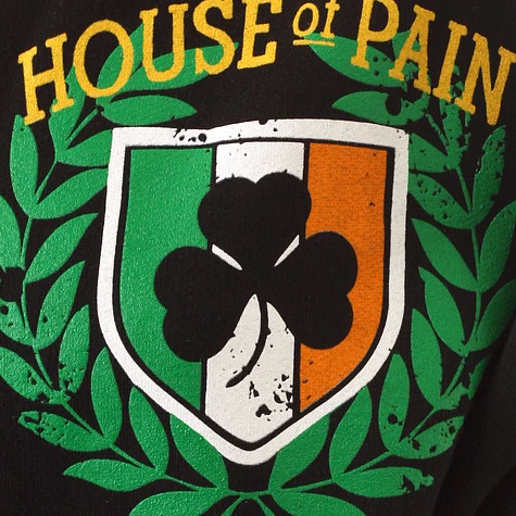 House Of Pain - Crest distress zip-up hoodie