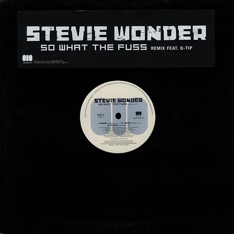 Stevie Wonder - So what the fuss remix feat. Q-Tip