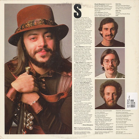 Chuck Mangione - Chase The Clouds Away