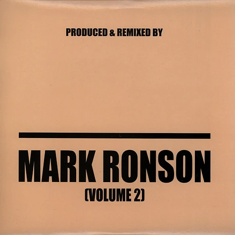 Mark Ronson - Produced & remixed by Mark Ronson volume 2