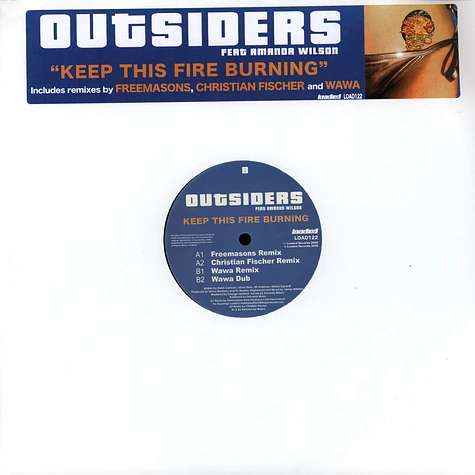 Outsiders - Keep this fire burning feat. Amanda Wilson