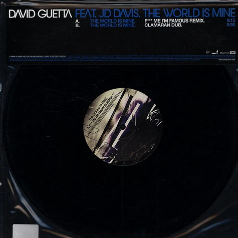 David Guetta - The world is mine feat. JD Davis