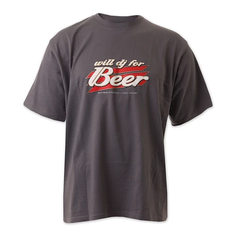 DMC & Technics - Will DJ for beer T-Shirt