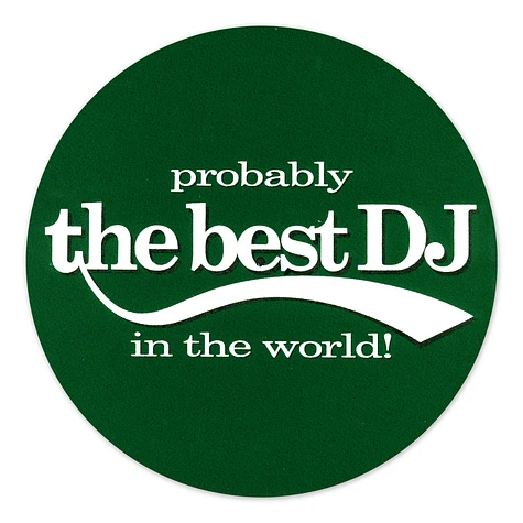 DMC & Technics - Probably the best DJ in the world slipmat