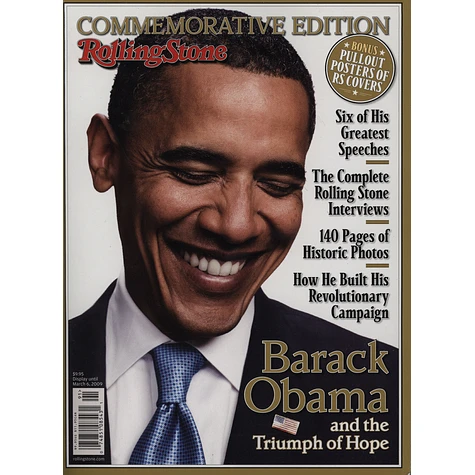 Rolling Stone - Commemorative edition - Barack Obama and the triumph of hope