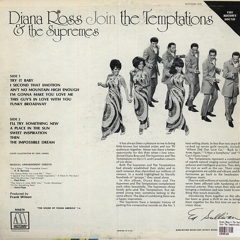 Diana Ross & The Supremes - Join The Temptations