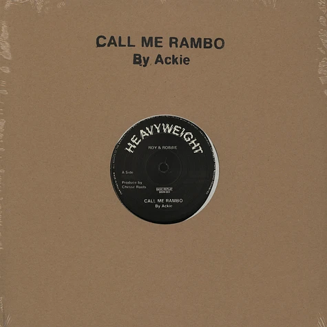 Ackie / Cheese Roots - Call Me Rambo / Rambo Gun Salute