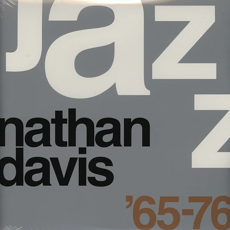 Nathan Davis - The Best Of Nathan Davis 1965-76