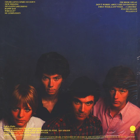 The Talking Heads - Talking Heads: 77