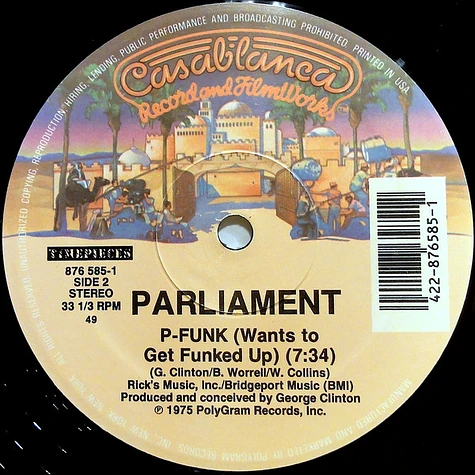 Parliament - Flash Light / P-Funk (Wants To Get Funked Up)