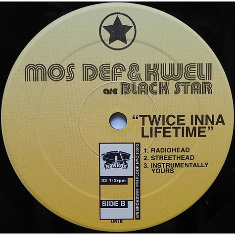 Black Star - Definition / Twice Inna Lifetime