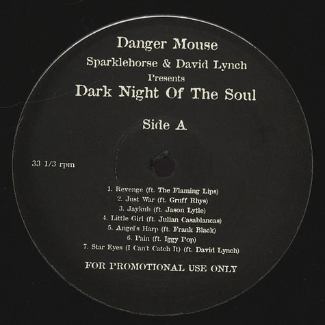 Danger Mouse, David Lynch & Sparklehorse - Dark Night Of The Soul