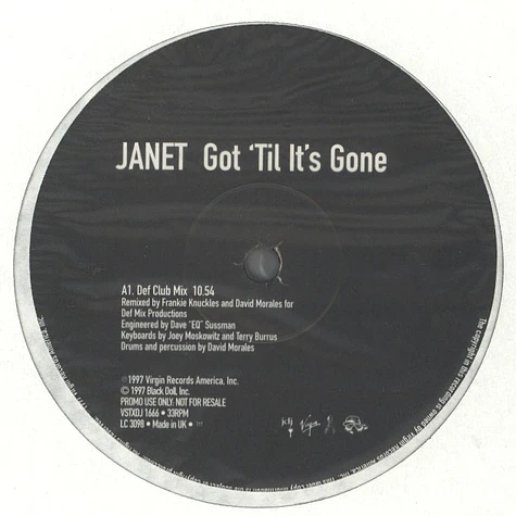 Janet Jackson - Got Til It's Gone