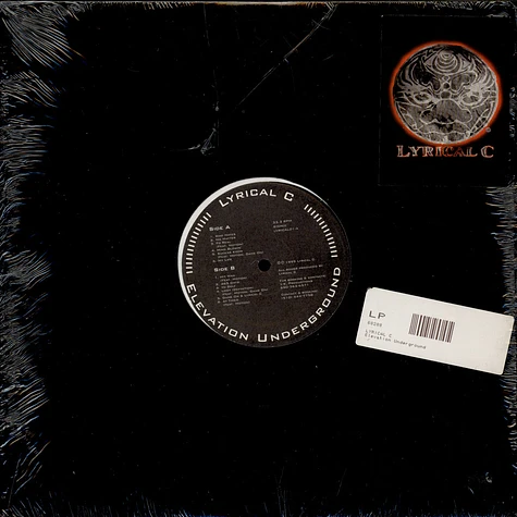 Lyrical C - Elevation Underground - Vinyl LP - 1999 - US ...