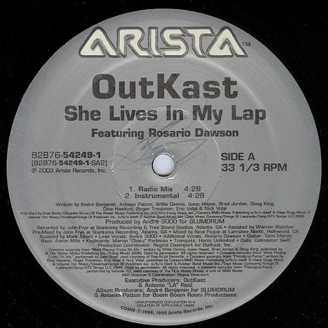 OutKast - Ghetto Musick / She Lives In My Lap
