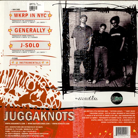 The Juggaknots - WKRP In NYC / Generally / J-Solo