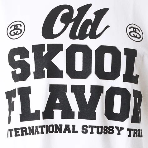Stüssy - Old Skool Collegiate T-Shirt