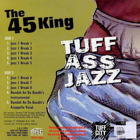 The 45 King - Tuff Ass Jazz
