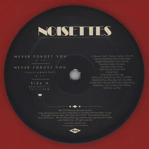 Noisettes - Never Forget You