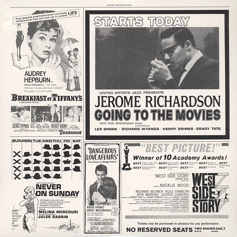 Jerome Richardson - Going To The Movies