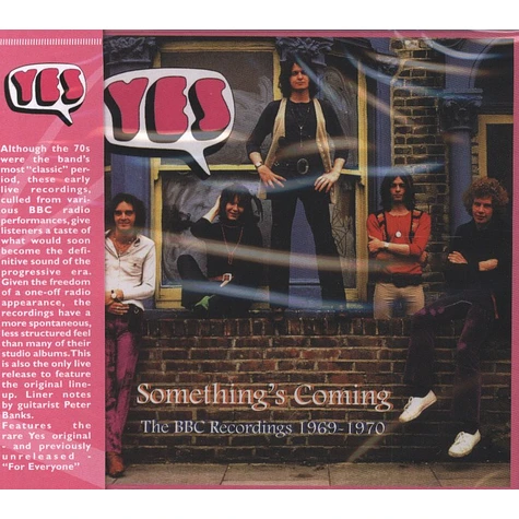 Yes - Something's Coming: BBC 1969-70