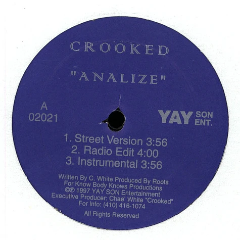 Crooked - Analize