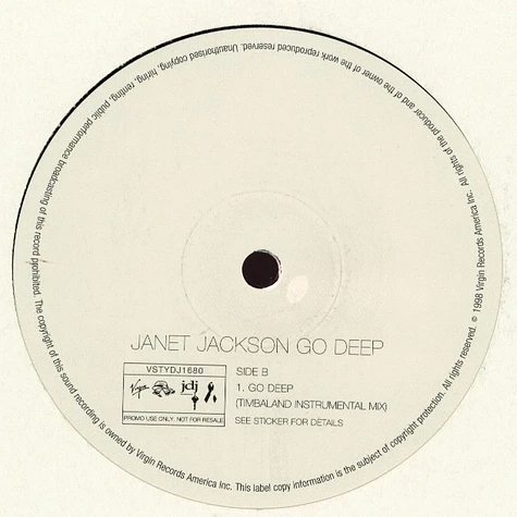 Janet Jackson - Go deep