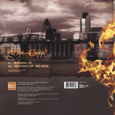 Skream - Burning Up