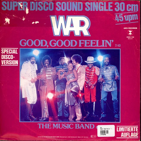 War - Good, Good Feelin' / The Music Band
