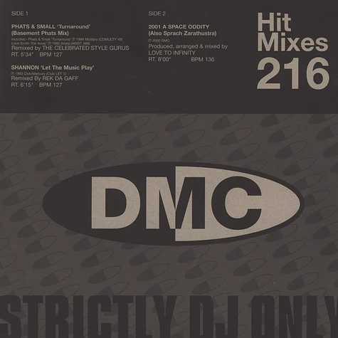 DMC Hit Mixes - Volume 216