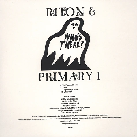 Riton & Primary 1 - Who's There