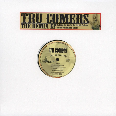 Tru Comers - The Remix EP Feat. The Alps Cru, Freestyle Professors & The Dysfunkshunal Familee