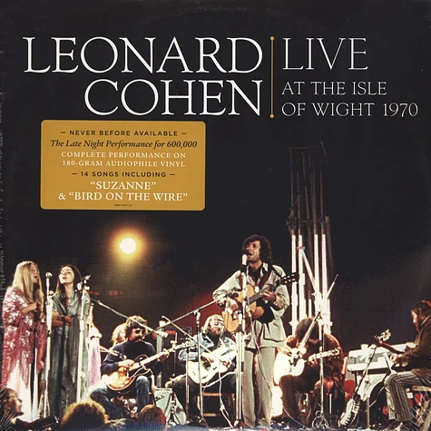 Leonard Cohen - Live At The Isle Of Wright
