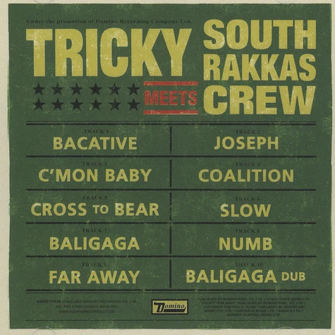 Tricky Meets South Rakkas Crew - Tricky Meets South Rakkas Crew