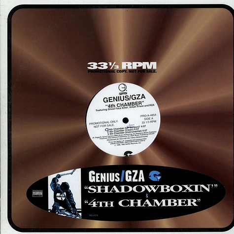 The Genius / GZA - Shadowboxin’ / 4th Chamber